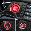 Red Car Engine Start Key Push Button Ring Trim for Land Rover/Jaguar - 4