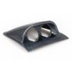 52mm 2 Holes Dash Gauge Meter Pod Mount Holder - Carbon Fiber - 1