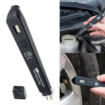 Car Diagnostic Tool Brake Fluid Tire Pressure Tester - 1