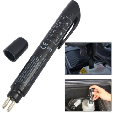 Brake Fluid Tester Car Diagnostic Tool 5 LEDs - Brake Fluid Testing Tools - 1