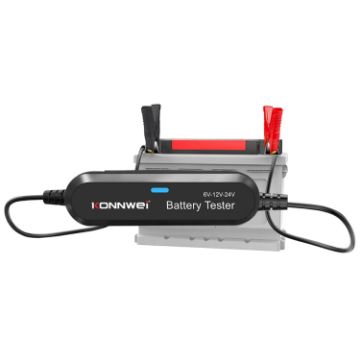 KONNWEI BK200 Car Bluetooth Battery Tester - Black - 1