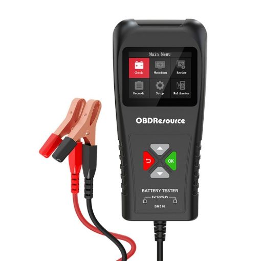 BM510 Car Battery Tester Analyzer - 6V/12V/24V - 1