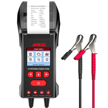 ANCEL Car Battery Tester BST600 - 12V/24V Printer-Type, CCA, Internal Resistance - 1