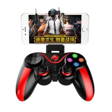 Bluetooth Game Handle for IOS Android PC TV Games (Red) - 1