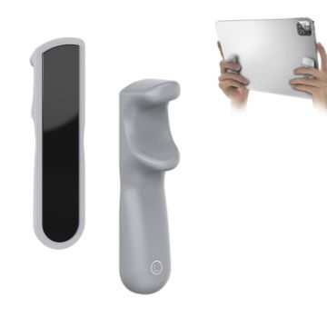 Tablet Stand Silicone Handle Grip Portable Tablet PC Gaming (Gray) - 1