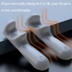 Tablet Stand Silicone Handle Grip Portable Tablet PC Gaming (Gray) - 4