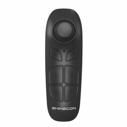 VR SHINECON SC-B03 Wireless Bluetooth Remote Control Handle Selfie Stick (Black) - 1