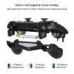 Wireless Bluetooth Diamond Texture Game Handle Controller for Sony PS4 (Blue) - 7