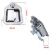 Stainless Steel Tool Box Lock Paddle Latch & Keys - 2