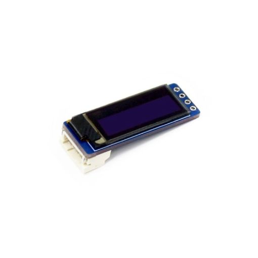 Waveshare 0.91" OLED Display Module, 128x32 Pixels, I2C Interface - 1