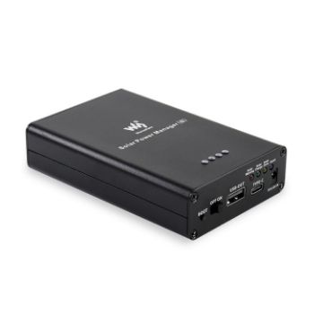 Waveshare Solar Power Manager with 10000mAh Li-Po Battery - 1