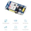 Waveshare Multi Band 2G GSM/GPRS A7670E LTE Cat-1 HAT for Raspberry Pi - 4