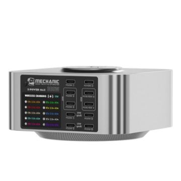 Mechanic X-Power Multiport USB Charger Station with Wireless Charging - 1