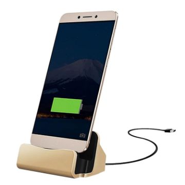 USB-C/Type-C 3.1 Sync Data/Charging Dock Charger - Gold - 1