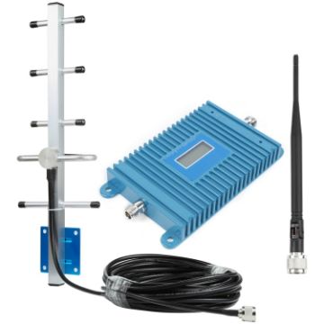 GSM 900 Signal Repeater Booster + Antenna (150 sqm Coverage) - 1