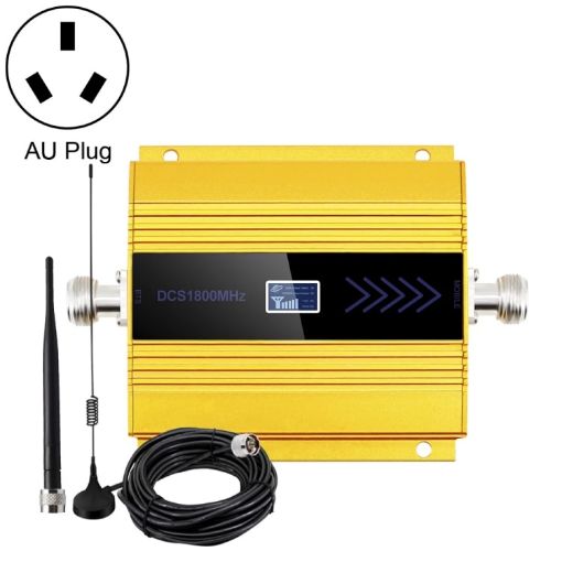 DCS-LTE 4G Phone Signal Repeater Booster - AU Plug (Gold) - 1