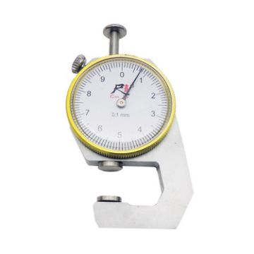 CHIXI Handheld Thickness Gauge Paper Thickness Gauge 0-10mm Flat Head - 1