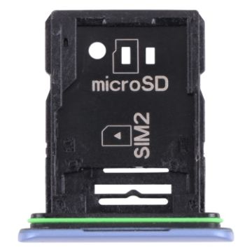 Sony Xperia 10 III SIM Card Tray + Micro SD Tray (Blue) - 1