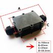 G713 IP68 Waterproof Four-way Junction Box - Circuit Board Protection - 2