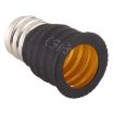 E12 to E14 Light Lamp Bulbs Adapter Converter - Black - 2