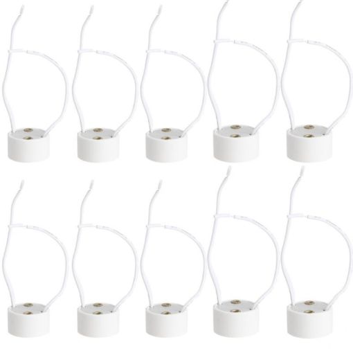 GU10 Socket LED Bulb Holder Base - 10PCS - 1