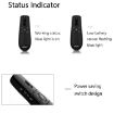 Deli 2.4GHz Laser Teaching Page Flip Pen Remote Play Pen - Black - 3