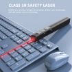 Deli 2.4GHz Page Turner USB Clicker - Red Light - PPT - White - 8