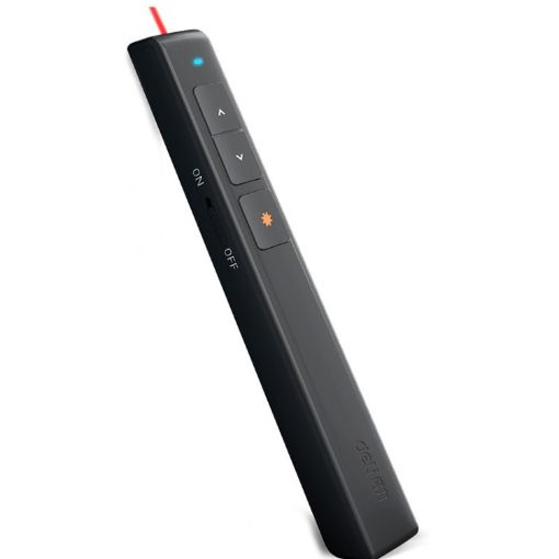 Deli 2.4GHz Page Turner USB Clicker - Black - 1