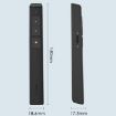 Deli 2.4GHz Page Turner USB Clicker - Black - 3