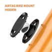 Black Protective Cover for Airtag Bicycle Water Bottle Fixing Bracket - 4