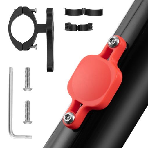 Red Bicycle Tracker Anti-Lost Cover for AirTag - 1