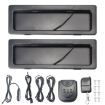 Front & Rear Dual-Brand Electric Vehicle License Plate Frame - 2