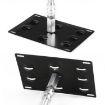 Subaru Front Bumper Tow Hook License Plate Bracket - 2