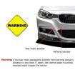 BMW F Series Front Bumper Tow Hook License Plate Bracket - 7
