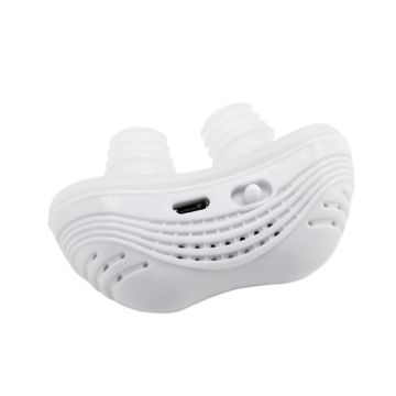 Electric Anti-Snoring Device - White - 1