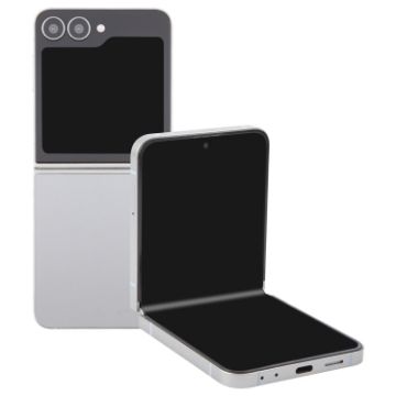 Samsung Galaxy Z Flip6 Black Screen Dummy Display Model Silver - 1