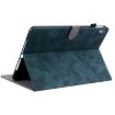 Nokia T10 Tablet Case - Dark Blue Tiger Pattern PU - 3