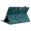 Nokia T20 10.4 2021 Tablet Case - Tiger Pattern PU, Dark Green - 3