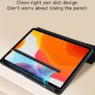Nokia T20 Acrylic 2 in 1 Y-fold Tablet Case - Lavender Purple - 3