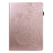 Nokia T10 Peacock Embossed Leather Tablet Case - Gold - 2