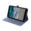 Nokia T10 Fabric PU + TPU Flip Tablet Leather Case - Dark Blue - 5