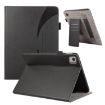 Nokia T21 10.4 2022 Tablet Case - Black Leather Sucker Cover - 1