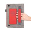 Nokia T21 10.4 2022 Red Leather Tablet Case - Litchi Texture - 6