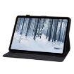 Nokia T10 Lily Embossed Leather Tablet Case - Black - 5