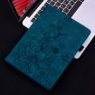 Nokia T21 Lily Embossed Leather Tablet Case - Dark Blue - 2
