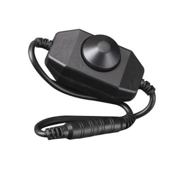 Black Knob Controller Dimmer for Single Color LED Strip Light - 1