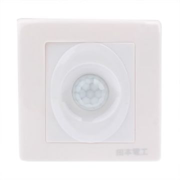 R888 Wall Motion Sensor Switch (White) - AC110V/220V - 1