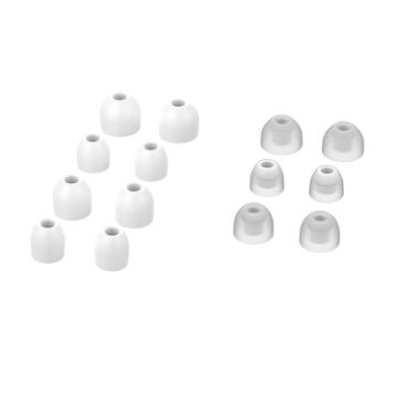 Sony WF-1000XM4/WF-1000XM3 Earplug Sleeve Earmuffs (White) - 1