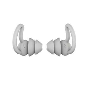 iMeBoBo A1 Shark Fin Nano Silicone Earplugs - Grey - 1