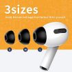 Slow Rebound Foam Earmuffs for AirPods Pro - Size S - Black - 5